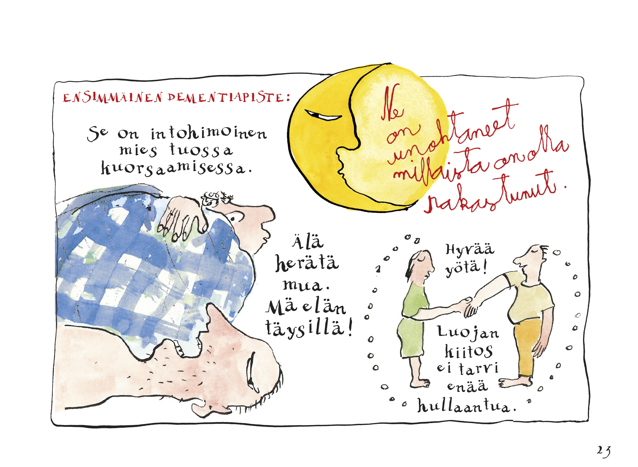 Tiina Pystynen jos ei lintu laula sinulle Planssi